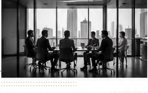 Reunión profesional del sector inmobiliario